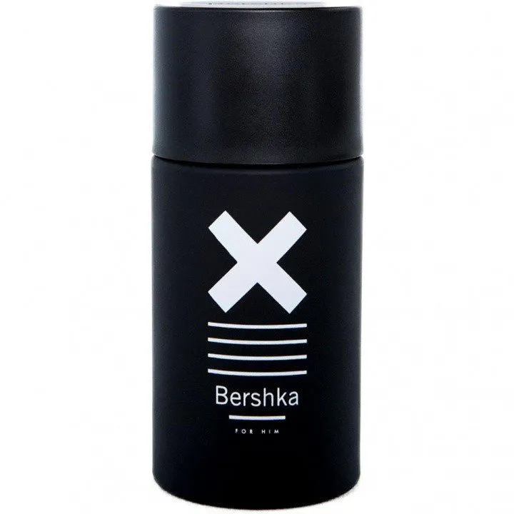 Bershka X for Him perfume bottle