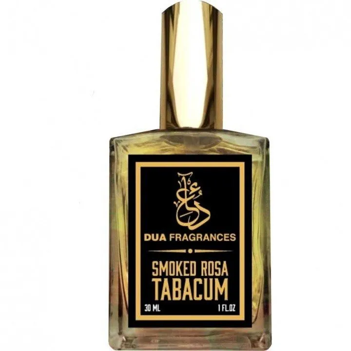 The Dua Brand Smoked Rosa Tabacum perfume bottle