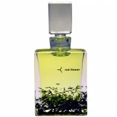Red Flower Organic Perfume Ambrette parfüm şişesi