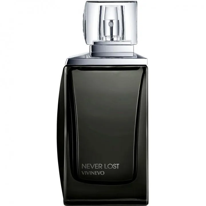 Vivinevo Never Lost Black perfume bottle