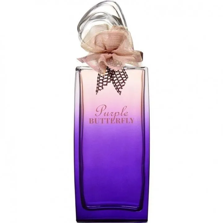 Hanae Mori Purple Butterfly parfüm şişesi