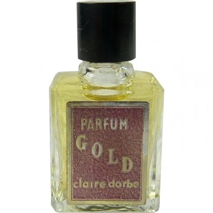 Claire Dorbe Gold parfüm şişesi