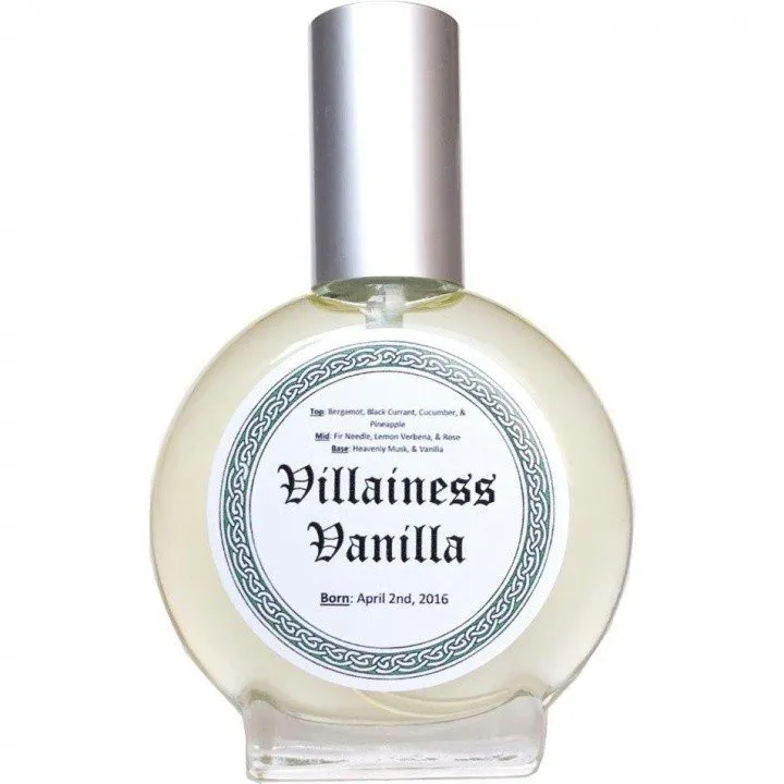 Gallagher Fragrances Villainess Vanilla perfume bottle