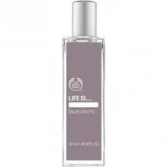 The Body Shop Life is... (Eau de Toilette) perfume bottle