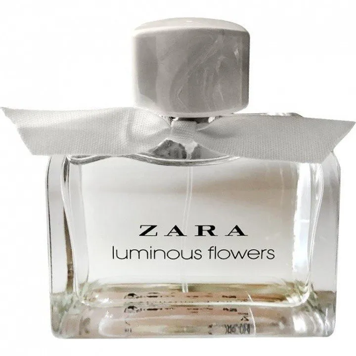 Zara Luminous Flowers parfüm şişesi