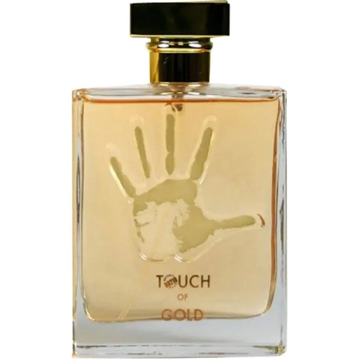 Beverly Hills 90210 Touch of Gold perfume bottle