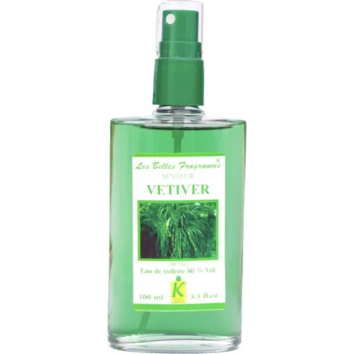Prestige de Menton Les Belles Fragrances - Vétiver perfume bottle
