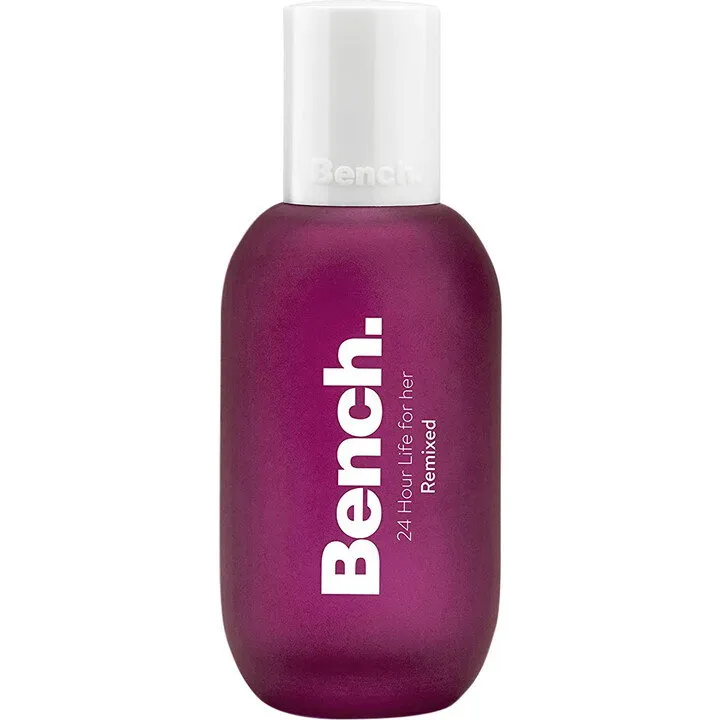 Bench. 24 Hour Life for Her Remixed perfume bottle