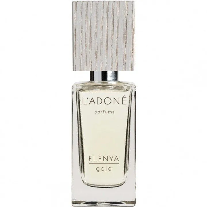 L'Adoné Elenya Gold perfume bottle