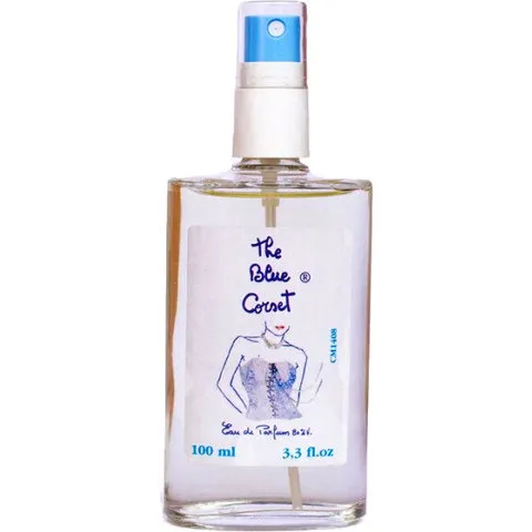 Prestige de Menton Blue Corset perfume bottle
