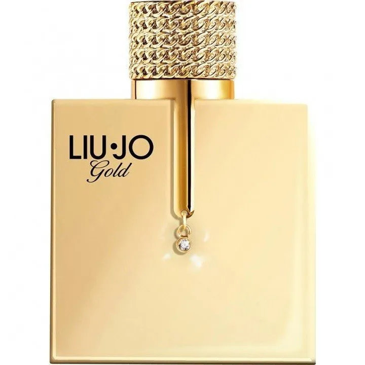 Liu•Jo Gold perfume bottle