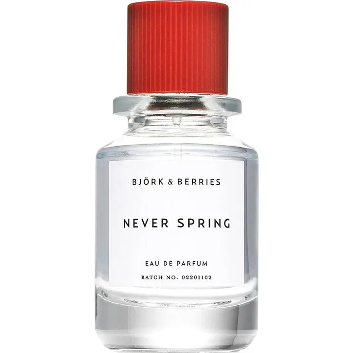 Björk & Berries Never Spring (Eau de Parfum) parfüm şişesi