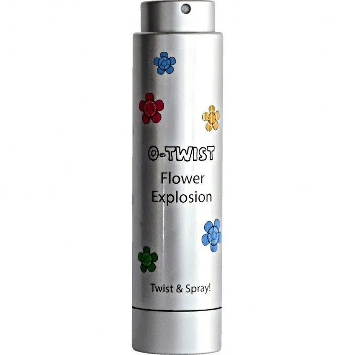 O-Twist Flower Explosion perfume bottle