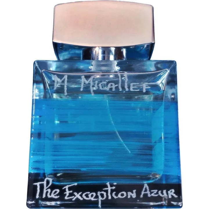 M. Micallef The Exception Azur perfume bottle