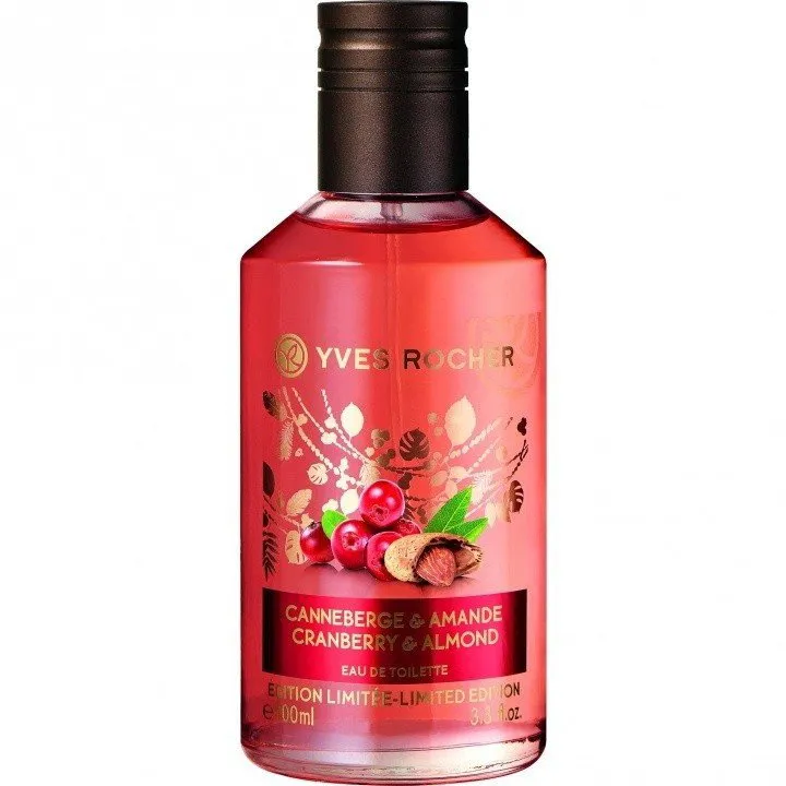 Yves Rocher Canneberge & Amande / Cranberry & Almond perfume bottle