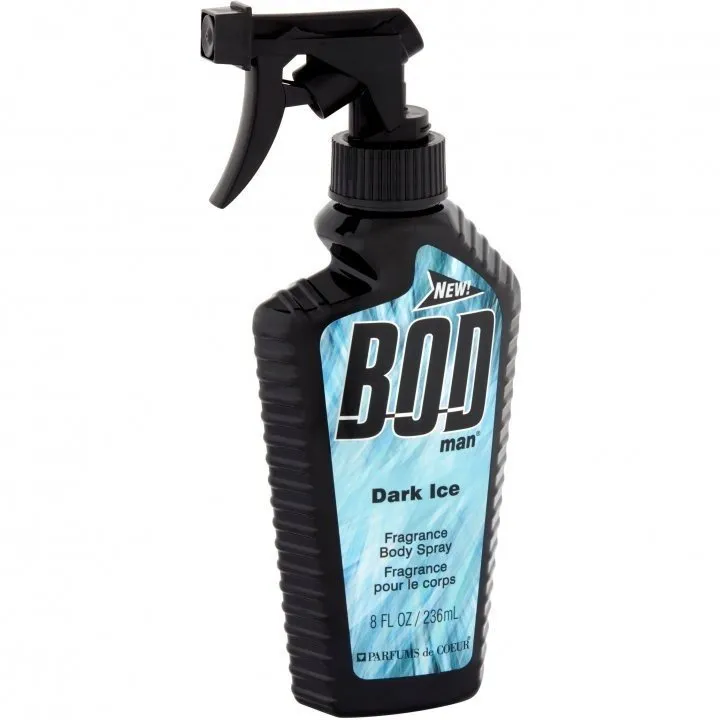 BOD man Dark Ice perfume bottle