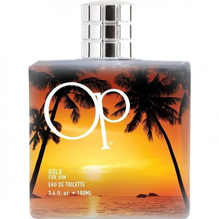 Ocean Pacific OP Gold parfüm şişesi