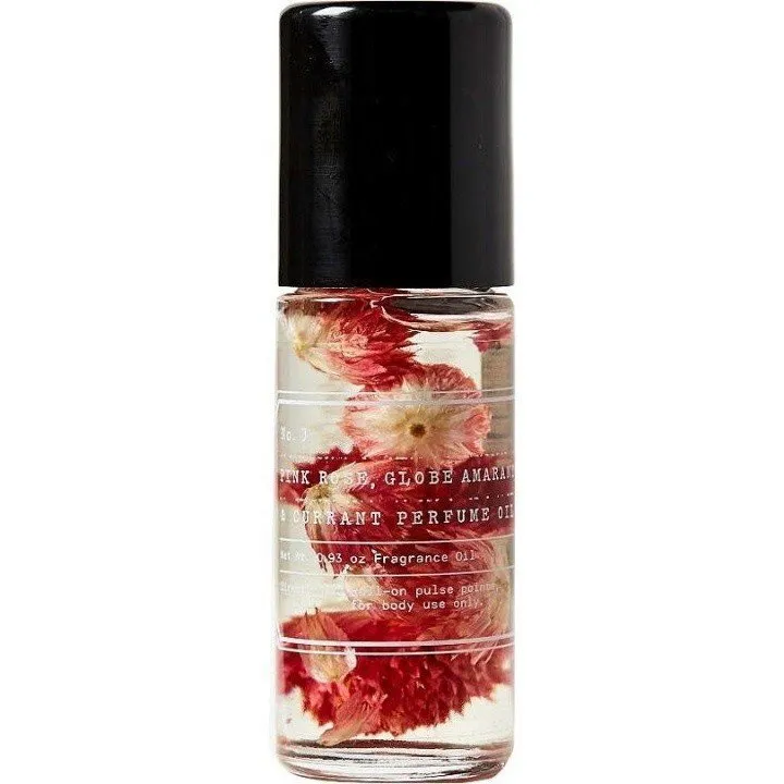 Urban Outfitters Petal Perfume Oil - Pink Rose, Globe Amaranth & Currant perfume bottle