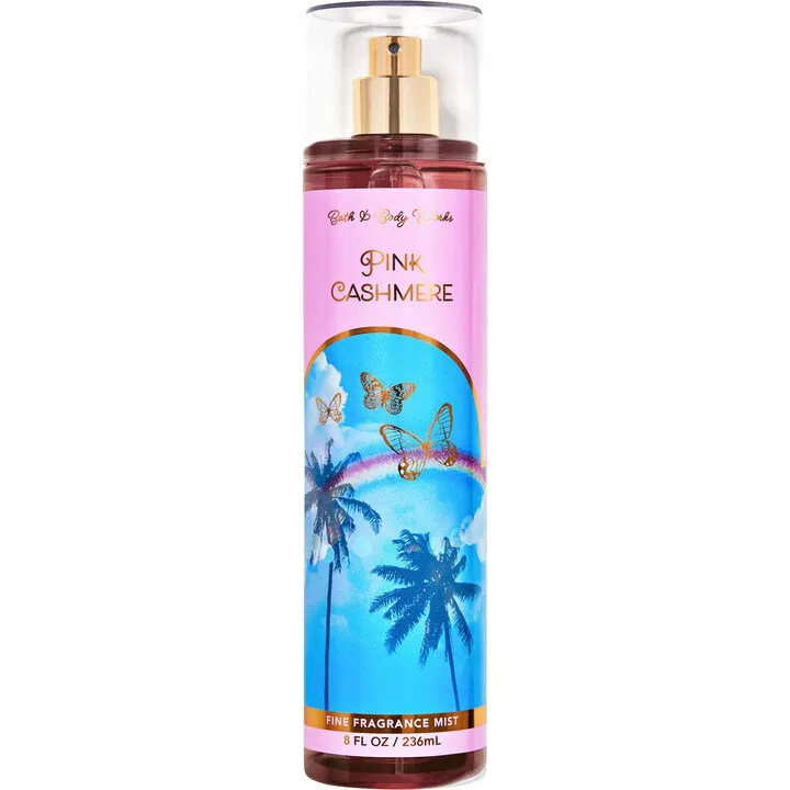 Bath & Body Works Pink Cashmere perfume bottle