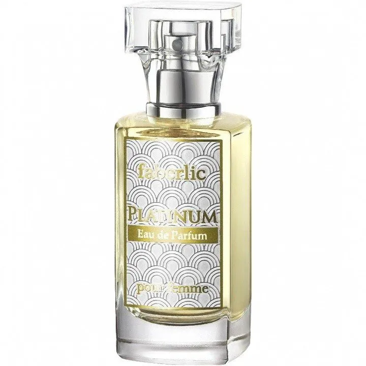 Faberlic Platinum perfume bottle