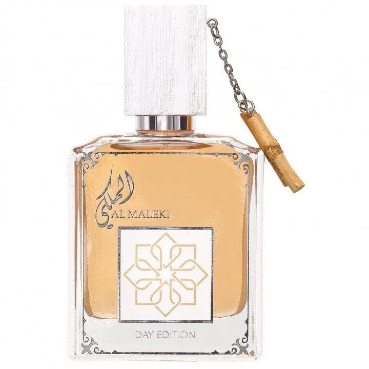 Lattafa Al Maleki Day Edition perfume bottle