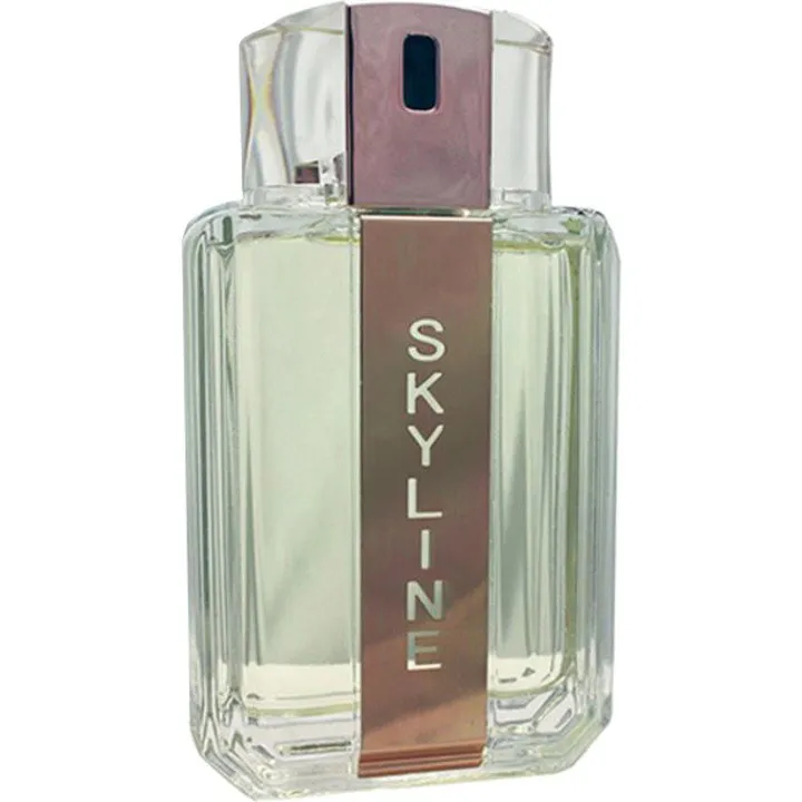 Parisvally Skyline Gold perfume bottle