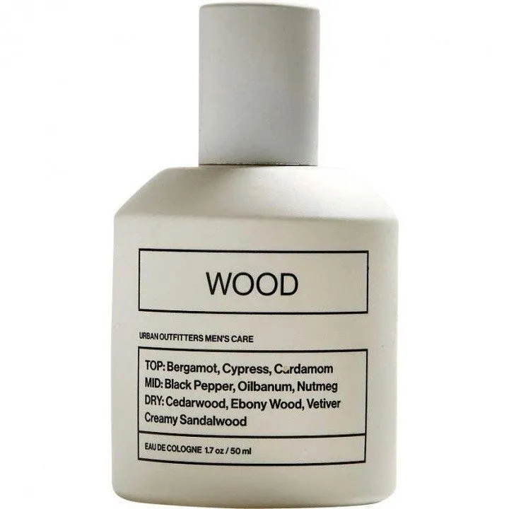 Urban Outfitters Wood perfume bottle