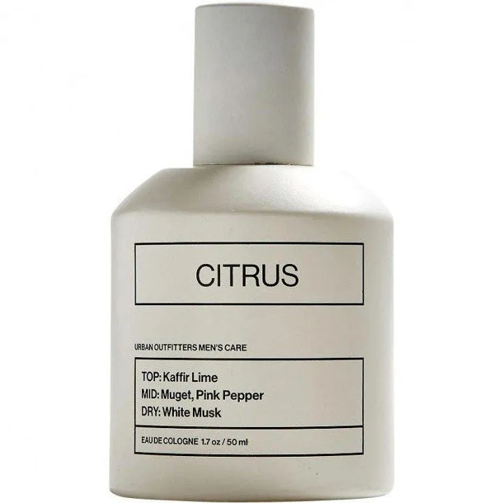 Urban Outfitters Citrus perfume bottle