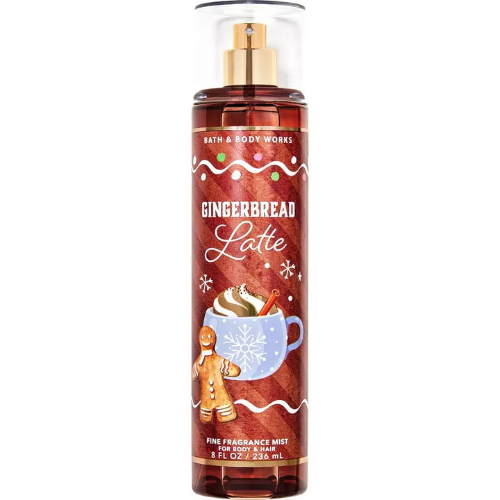 Bath & Body Works Gingerbread Latte parfüm şişesi