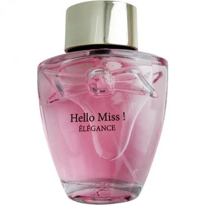 Real Time Hello Miss! Élégance perfume bottle