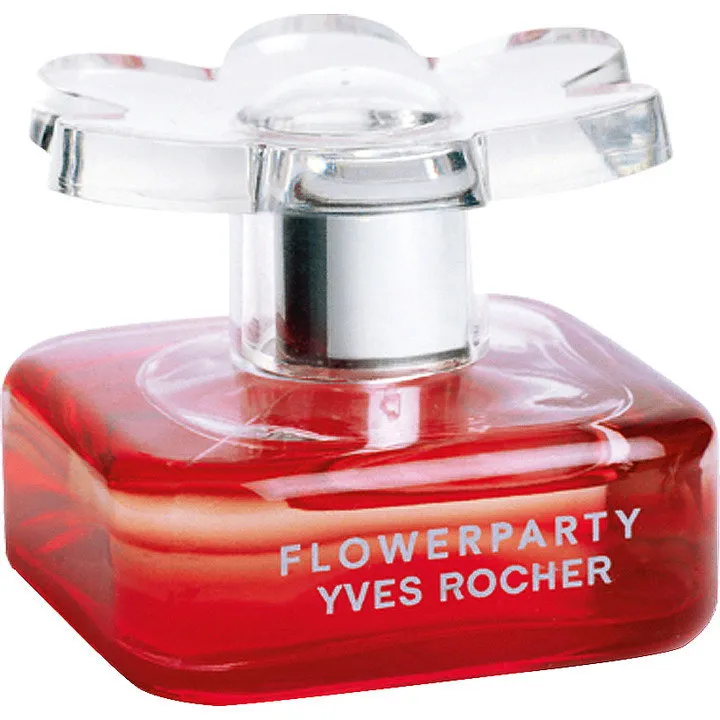 Yves Rocher Flowerparty perfume bottle