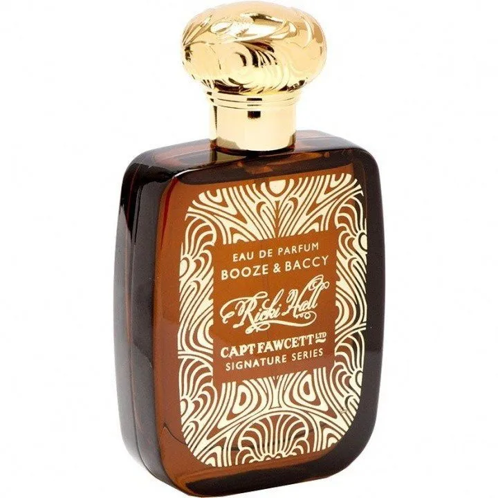 Captain Fawcett's Ricki Hall - Booze & Baccy perfume bottle