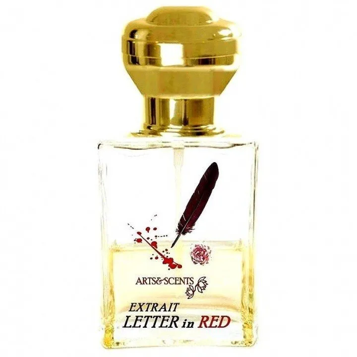 Arts&Scents Letter in Red parfüm şişesi