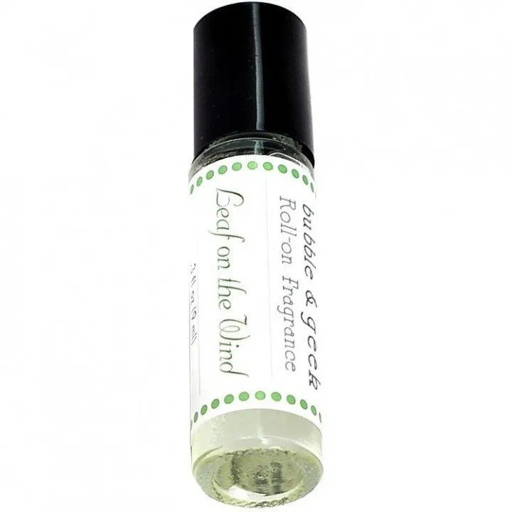 Bubble and Geek Leaf on the Wind perfume bottle