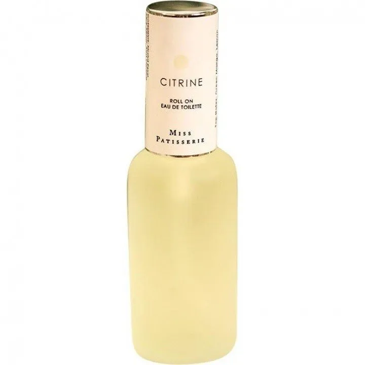 Miss Patisserie Citrine perfume bottle