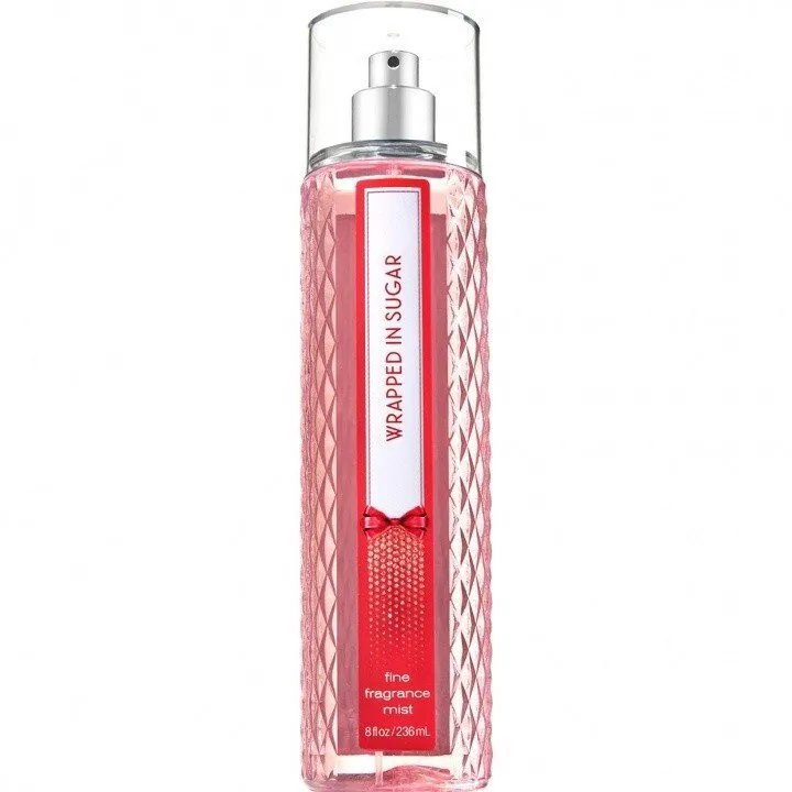 Bath & Body Works Wrapped in Sugar perfume bottle