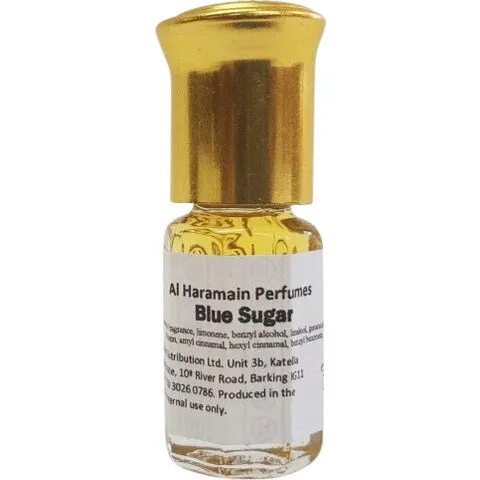 Al Haramain Blue Sugar parfüm şişesi