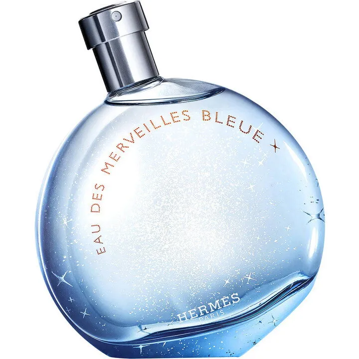 Hermès Eau des Merveilles Bleue parfüm şişesi
