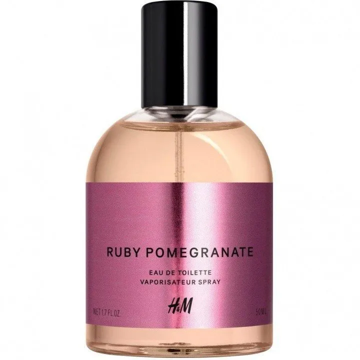 H&M Ruby Pomegranate parfüm şişesi