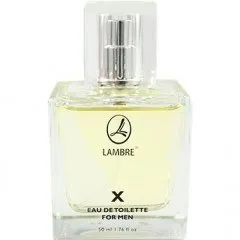 Lambre X perfume bottle