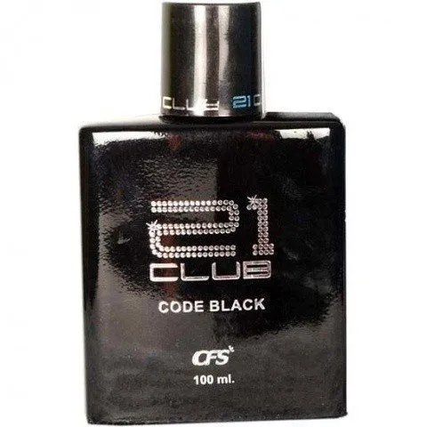 CFS 21 Club Code Black perfume bottle