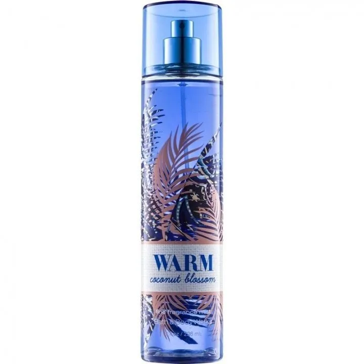Bath & Body Works Warm Coconut Blossom perfume bottle
