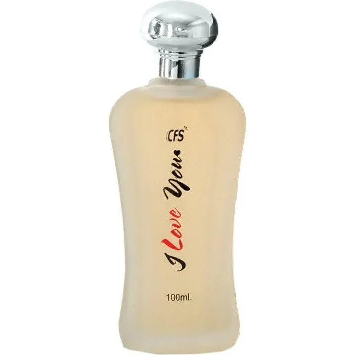 CFS I Love You perfume bottle