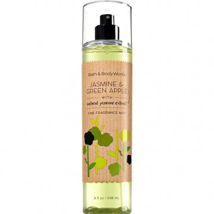 Bath & Body Works Jasmine & Green Apple perfume bottle