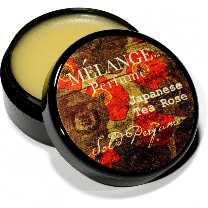 Mélange Japanese Tea Rose perfume bottle