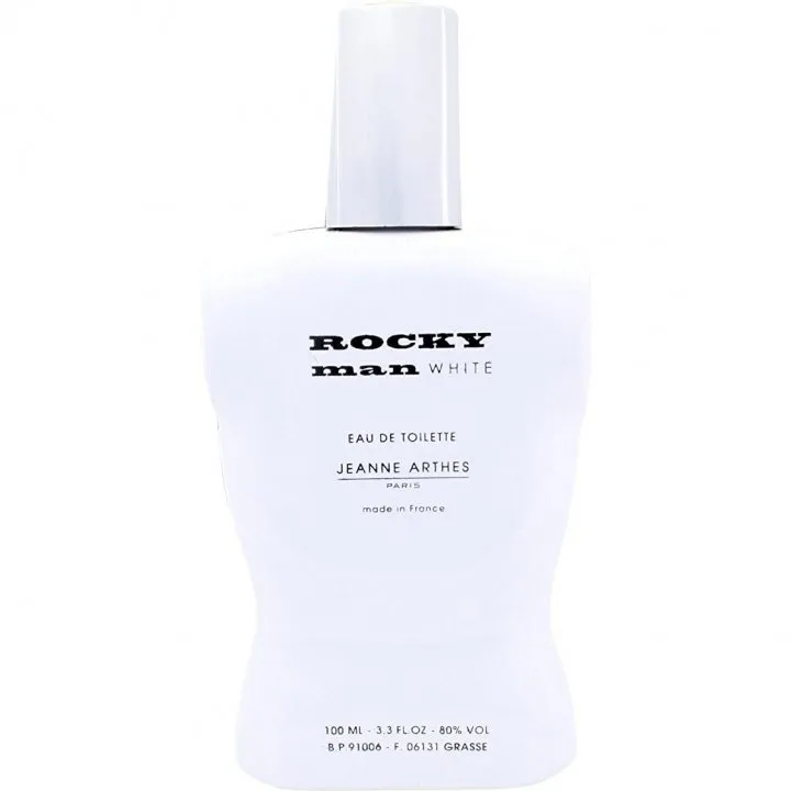 Jeanne Arthes Rocky Man White perfume bottle