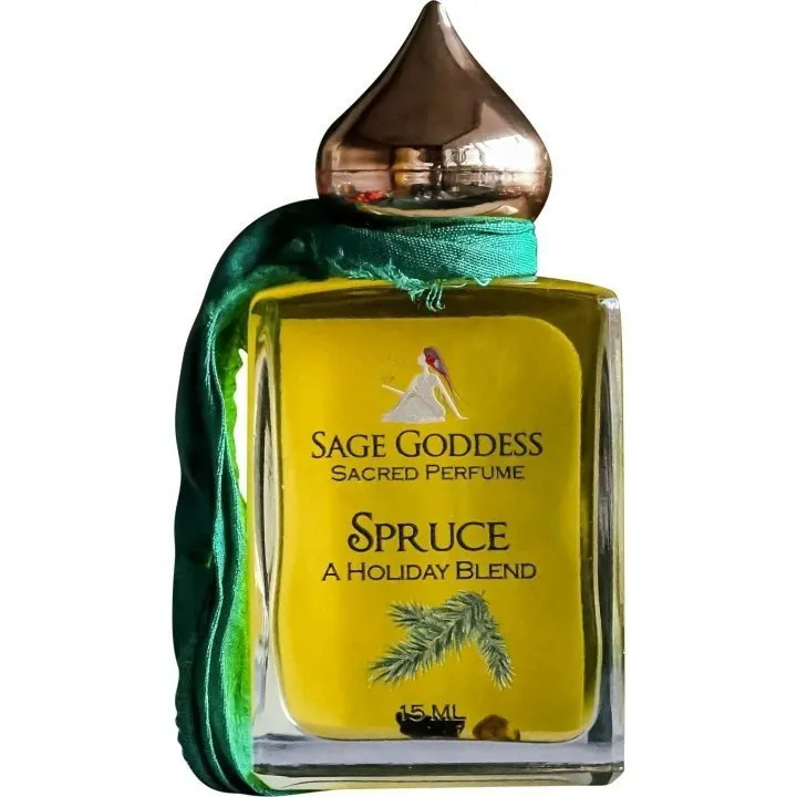 The Sage Goddess Spruce perfume bottle