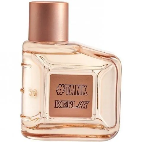 Replay #Tank for Her perfume bottle