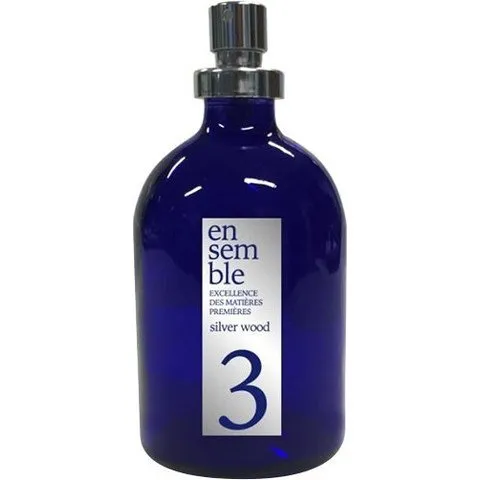 Ensemble 3 - Silver Wood perfume bottle