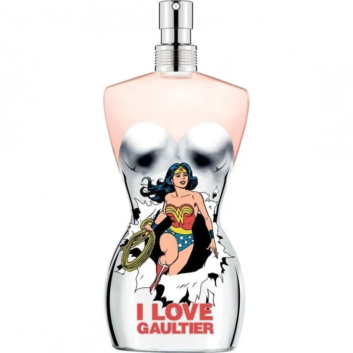 Jean Paul Gaultier Classique Eau Fraîche Wonder Woman Edition parfüm şişesi